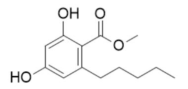 2,4-二羟基-6-戊基苯甲酸甲酯 58016-28-7