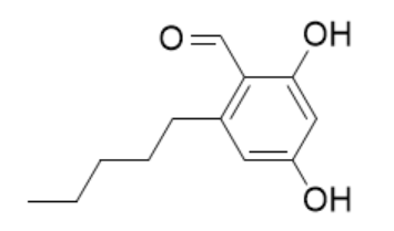 2，4-二羟基-6-戊基苯甲醛 855875-40-0 
